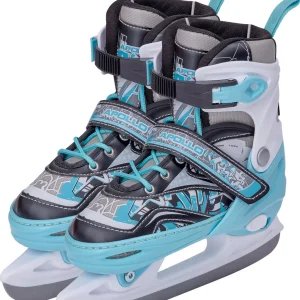 Verstelbare Kunstschaatsen 'Ice Skates X-Pro' - Mint/Zwart