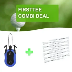 Combideal Blauwe Scoreteller + Tees met maatstreepjes