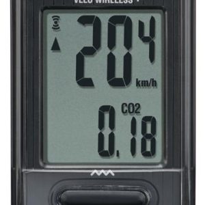 Cateye Velo Wireless+ CC VT 210 W Zwart