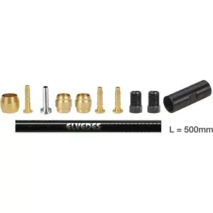Elvedes REMD ELV LEIDING EXTENSION KIT SHIMANO Zwart